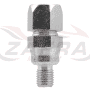 Adaptador-pinza M10/125 rosca derechas blanco