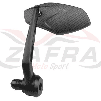 Retrovisor izquierdo universal V PARTS al puño carbon look (No homologado)