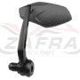 Retrovisor izquierdo universal V PARTS al puño carbon look (No homologado)