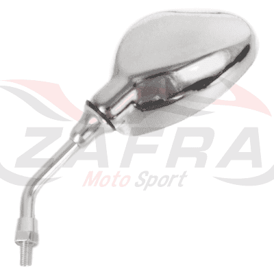 Juego retrovisores universales V PARTS M8 rosca derecha Cromo