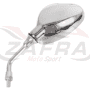 Juego retrovisores universales V PARTS M8 rosca derecha Cromo