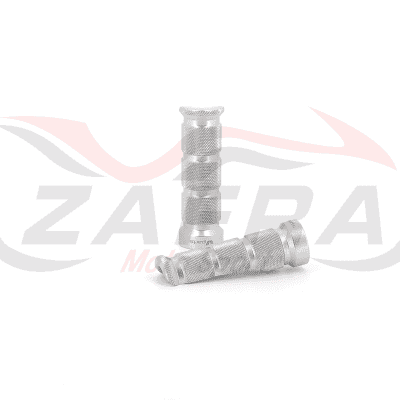 Reposapiés Racing V Parts Color aluminio natural