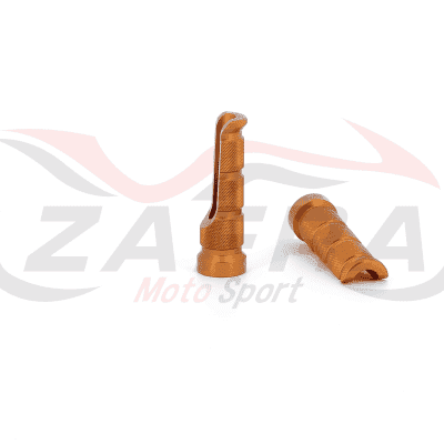 Reposapiés Racing V Parts Color Naranja