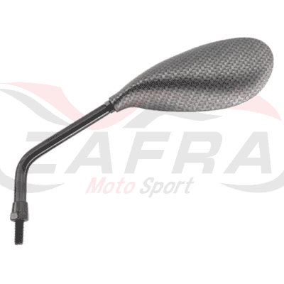 Retrovisor izquierdo universal V PARTS Ovoide M8 carbon look M1
