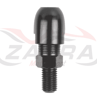 Adaptador-pinza M10/125 rosca derecha negro