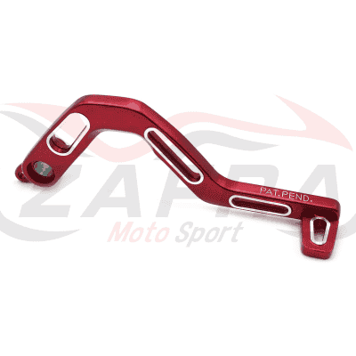 Pedal freno V PARTS aluminio rojo - Derbi