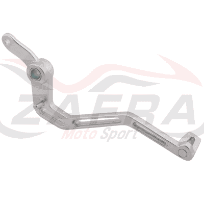Pedal freno V PARTS Aprilia. Aluminio. Plata