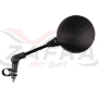 Retrovisor universal V PARTS off-road abatible redondo Ø116mm con abrazadera