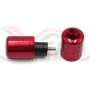 Juego contrapesos V PARTS aluminio - Rojo