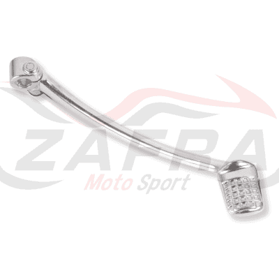Pedal arranque scooter ALU. Plata