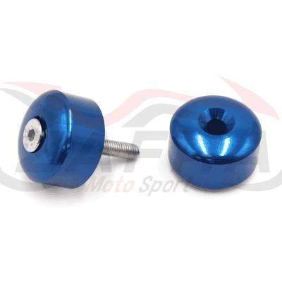 Juego contrapesos V PARTS aluminio - Azul