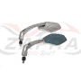 V PARTS Slide Mirror Universal - Grey (pair)