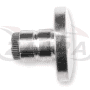 Contrapesos de manillar ALU 13,5mm - plata