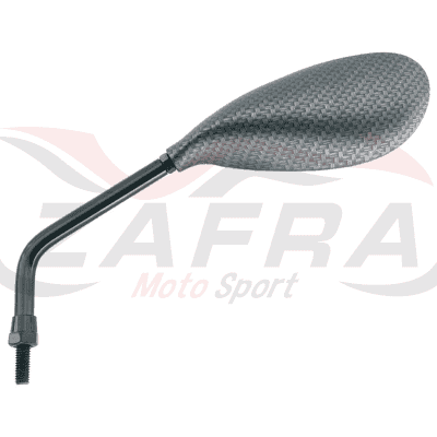 Retrovisor izquierdo universal V PARTS Ovoide M10 carbon look M2