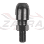 Adaptador-pinza M10/125 rosca izquierda negro