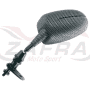 Juego retrovisores universales V PARTS Ovalado F1 carbon look