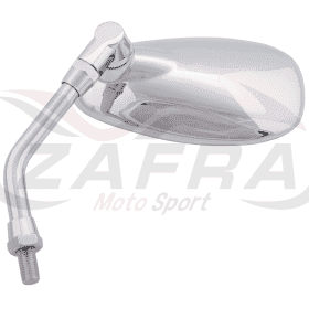 Retrovisor ambos lados universal V PARTS Custom ovalado cromo