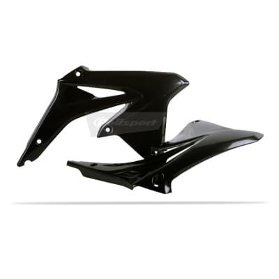 TAPAS RADIADOR RMZ450 (08-17) Negro