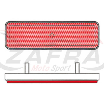 CATADIOPTRICO RECTANGULAR TRASERO