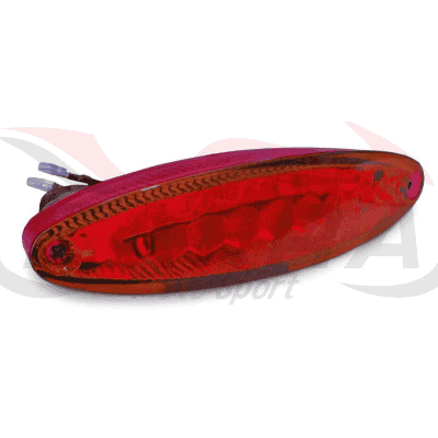 Piloto trasero V PARTS Space LED rojo universal