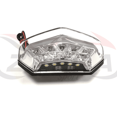 Piloto trasero LED V Parts Universal 12V2.3/4.2/1.1W 115x40mm