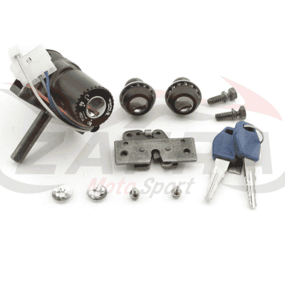 Juego cerraduras Derbi Predator