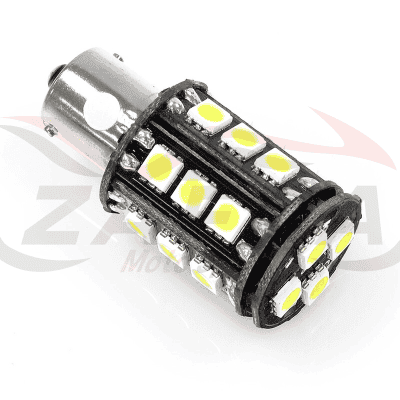 Lámpara LED BA15s 22 leds 12V Blanca