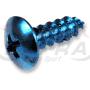 Kit 12 tornillos r/chapa M5x30. Oro