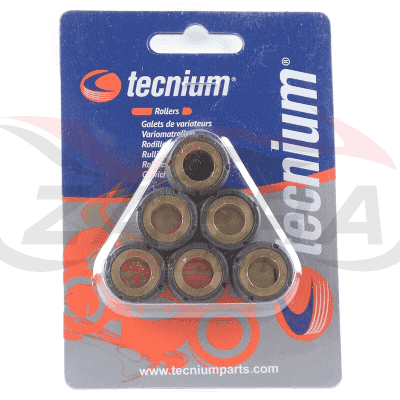 Rodillos de variador TECNIUM 17x12mm 7gr - 6 piezas