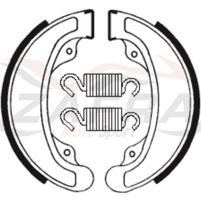Zapatas de freno Tecnium BA058