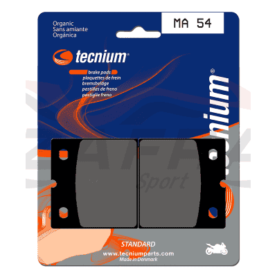 Pastillas de freno Tecnium MA54 Orgánicas
