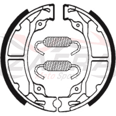 Zapatas de freno Tecnium BA025