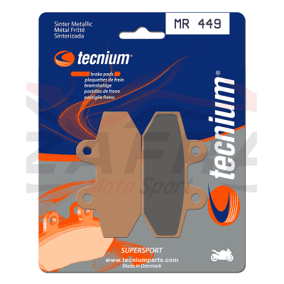 Pastillas Tecnium sinterizadas traseras MR449