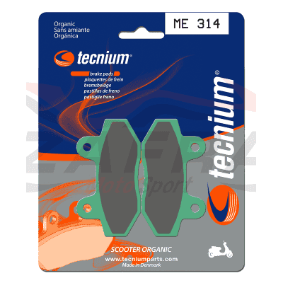 Pastillas de freno Tecnium Scooter orgánicas ME314