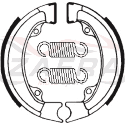 Zapatas de freno Tecnium BA143