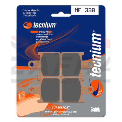 Pastillas de freno Tecnium MF338 Sinterizadas