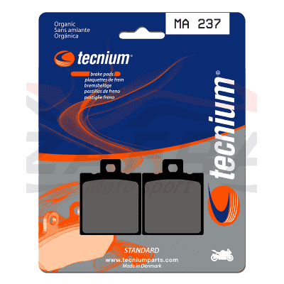 Pastillas de freno Tecnium MA237 Orgánicas