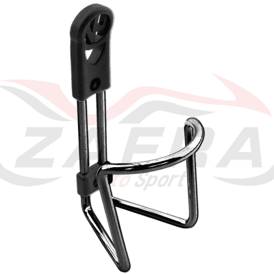 V BIKE Portabidón de bicicleta Aluminio Negro Ø6mm