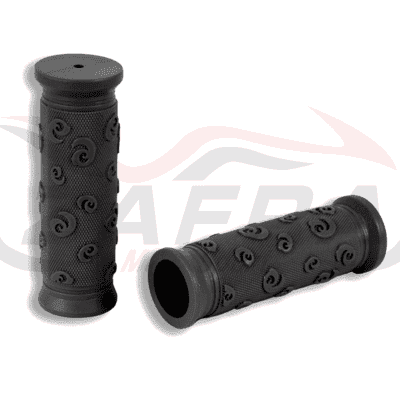 Puños de bicicleta infantil / grip-shift. Negro. 95mm