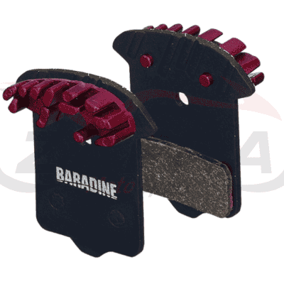 Pastillas de freno bicicleta V Bike AVID / SRAM orgánicas, refrigeradas