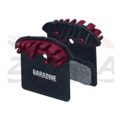 Pastillas de freno bicicleta V Bike SHIMANO MTB orgánicas, refrigeradas