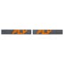 Gafas FLY RACING Focus - Antracita / Naranja - Lente Transparente