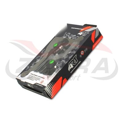 Juego de manetas articuladas ART Negro/Verde Kawasaki Ref. 1060939