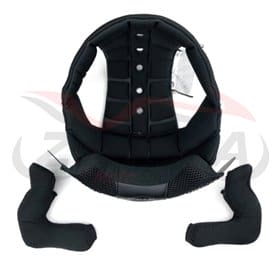 Interior+Carrilleras Bell BROOZER Negro, Talla XXL