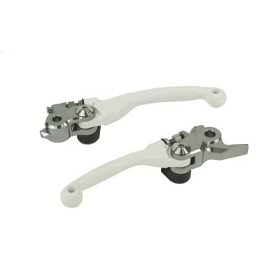 MANETAS PIVOTANTES IRROMPIBLES HUSQVARNA TE/TX150-300 FE/FX250-501 (19-21) Blanco REF:8487200047