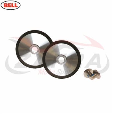 ANCLAJES LATERALES PANTALLA BELL BULLITT PLATA CEPILLADA