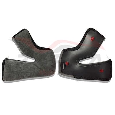 CARRILLERAS BELL MX-9 COLOR GRIS 45 MM