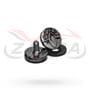 KIT TORNILLOS VISERA BELL MOTO-9 / CARBON FLEX PLATA (2 UNIDADES)