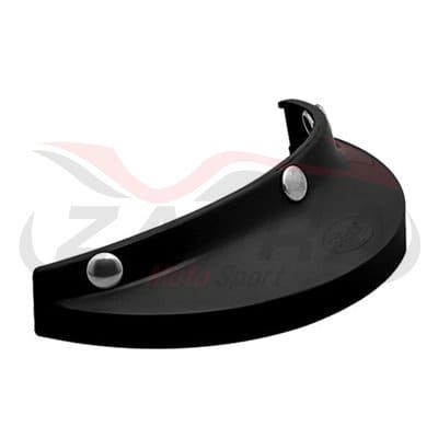 Visera 3 corchetes BELL 520 para Custom 500 - Negro