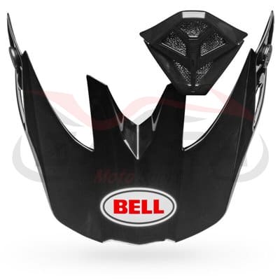 Kit Visera+Mentonera BELL MOTO-10 - Visor Negro
